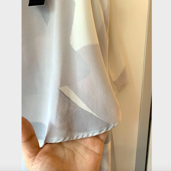 NWT Theory Landale 100% Silk Dress - Picture 13 of 14